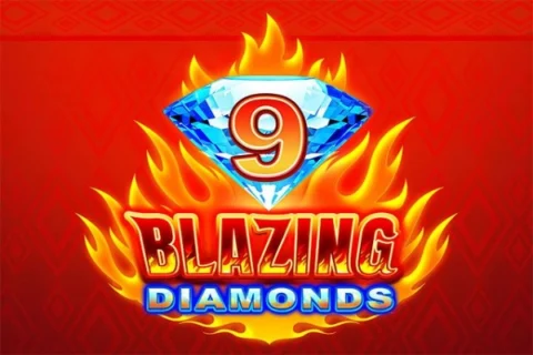 9 Blazing Diamonds slot game